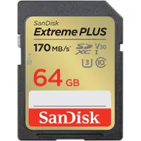 SanDisk Extreme PLUS SDXC /s UHS-I