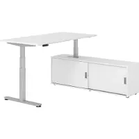 Hammerbacher Sitz-Steh-Schreibtisch VXDSM