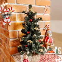 Creative Home Kleiner Weihnachtsbaum Tannenbaum Künstlich 40 cm - Künstlich
