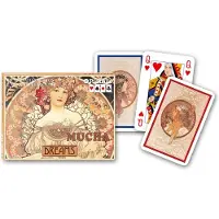 Piatnik Mucha – Dreams Spielkarten – Doppeldecker