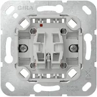 Gira 312600, Wippschalter, Chrom, Grau, Wand, LED, 1-Weg, 250 V