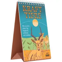 Sonstige Verlage Wochen-Tischaufstellkalender Krafttiere 2027 Inspirationskalender mit Illustrationen, Erläuterungen & Denkanstößen, 13,5x21,8cm