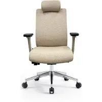 Jan Nowak Ergonomischer Bürostuhl in Hellbeige VECTOR