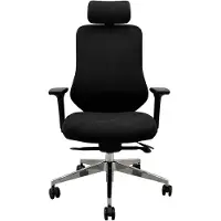 Jan Nowak Ergonomischer Chefsessel Bürostuhl, schwarz, AXIS