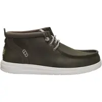 HEY DUDE Wally Mid GripR Classic Herren Boots Deep Olive Größe 43
