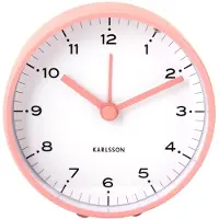 Karlsson - Wecker Circus Rings - Rosa - Ø9cm