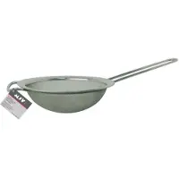 MSV 3er Set Küchensiebe aus rostfreiem Edelstahl Ø 8, 14 und 18 cm