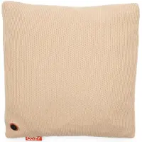Bodi-Tek Gemütliches Wärmekissen - Langlebig & kabellos - Infrarot - 45x45 cm - Beige - Gestricktes Gewebe - Große Batterie