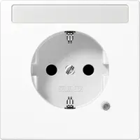 JUNG LS1520NAKOWW SCHUKO-Steckdose mit NA u. Funktionsanzei