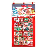 Merkloos Solidchoice – Wiederverwendbarer Adventskalender für Hunde mit 24 Fächern