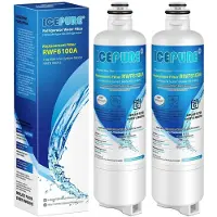 Icepure Kühlschrank-Wasserfilter Ersatz für Bosch Ultra Clarity Pro BORPLFTR50, BORPLFTR55, 12033030, 12028325, 2 Stück