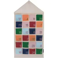 Merkloos Dekorative Adventskalender mit Füllungsbeuteln