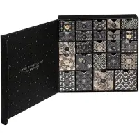 Merkloos Adventskalender mit 24 Kerzen, kleines Modell