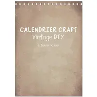CALVENDO Calendrier im Vintage-Stil, selbst gestaltbar (Schreibtischkalender 2027, DIN A5, Querformat), Monatskalender