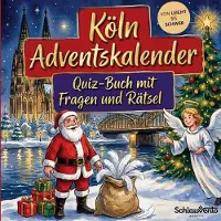 Sonstige Verlage Köln-Adventskalender: Quiz-Buch mit Fragen und Rätsel