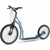 Yedoo Scooter Three Y40 Tretroller mit Luftreifen 20/16 Blau