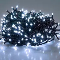 Salcar 5 m 50 LED Lichterkette Kaltweiß Beleuchtung Weihnachten Innen 8 Modi & Memory-Funktion Weihnachten LED Deko