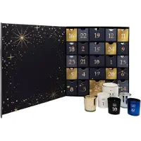 Merkloos Omgoods – Adventskalender mit 25 Duftkerzen in Gläsern – Adventskerzen