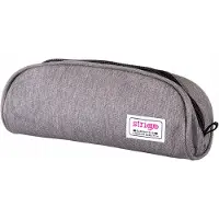 Strigo Basic Schulmäppchen Graues Etui Klassisch