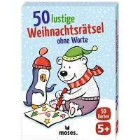 Sonstige Verlage 50 lustige Weihnachtsrätsel ohne Worte