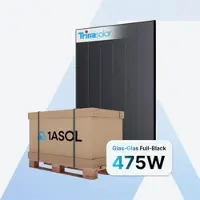 Trina Solar Trina Vertex S+ G3 TSM-475NEG9RP.25Z Solarmodul 475 W Glas-Glas Full Black – Palette (36 Stück)