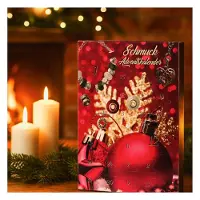 COM-FOUR® 1x Adventskalender befüllt mit Schmuck - Armband,Kette & Ohrringe