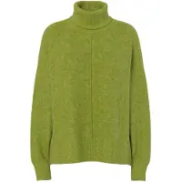 Pieces Pcmalou Pullover Mit Hohem Kragen | Grün | L