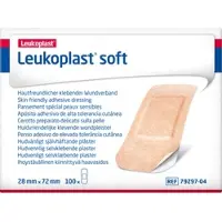 Bsn Medical Leukoplast Soft Strips 28 x 72 Mm 100 ST