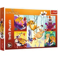 Trefl Lejonkungen Puzzle 100 Teile