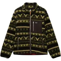 Superdry Abstract Fleece Through Reißverschlusspullover