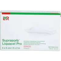 Docpharm GmbH Suprasorb Liquacel Pro 5x5 Cm Kompressen 10 St