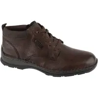Rieker Herren Schnürschuhe, Naturleder, Braun, Flach, knöchelhoch, Winter, 0530925XXA