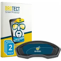 BROTECT Schutzfolie für Audi A4 B9 2019-2024 Virtual Cockpit Plus 12.3" Displayschutz Displayschutzfolie