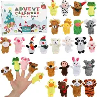 Sonstiges Adventskalender 2026 Kinder 24 Tier Fingerpuppen Fingerspiele Weihnachtskalender Geschenk Baby Kleinkind