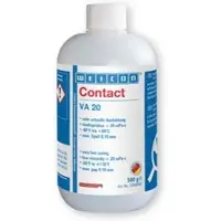Weicon VA 20 Cyanacrylat-Klebstoff, Sekundenkleber für den Lebensmittelbereich sowie Kunststoff und Gummi, 0,5 kg