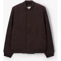 Sissy-Boy Bomberjacke Aus Wolle - Dunkelbraun | Größe: XL