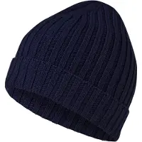 Falke Strickmütze "Mütze", Damen, Gr. onesize, space blau (6116), Mützen Strickmütze