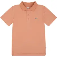 Levi's Poloshirt KIDS "LVB BACK NECK TAPE POLO", Jungen, Gr. 4 (104), orange (tawny orange), Single Jersey, Obermaterial: 100% Baumwolle, Shirts Poloshirt, for BOYS