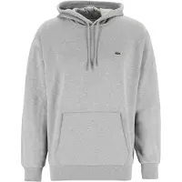 Lacoste Sweatshirt SH8863 Hellgrau Relaxed Fit