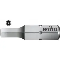 Wiha Bit Standard 25 mm Sechskant mit Bohrung 1/4" (26309) TR6,0 mm