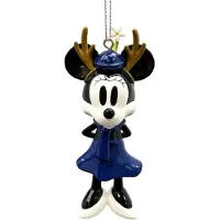 Disney Plastik 3D Delfter Blau Minnie 9 cm Ornament (multi)