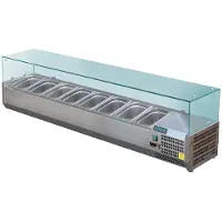 Polar Serie G Aufsatzkühlvitrine Für 8X Gn1/3