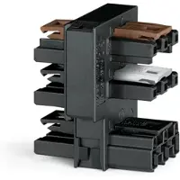 Wago 770-638 Verteiler für Schalter,Aus- und Sparwechselschaltung,3-polig,schwarz 770638 - 10 Stück