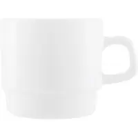Arcoroc Restaurant White Obertasse stapelbar 22cl * 12er