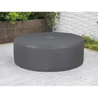 Bestway Spa-Abdeckung PVC und POM Grau