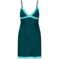 Lingadore Night Slipdress 8502 | Grösse: 3XL | Farbe: Pine Green