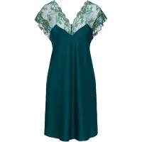 Lingadore Night Nachtkleid 8502 | Grösse: 3XL | Farbe: Pine Green
