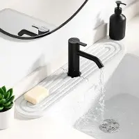 OEM Diatomiet-Kraanmat für Gootstein - Elliptisch - Schnell trocknend - 45x10 cm - Weiß
