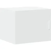 vidaXL Wandschrank Weiß 50x42,5x40 cm Holzwerkstoff