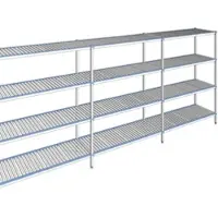 Tournus Ausstattung Regal mit herausnehmbaren Clayettes 4 Ebenen 205 x 497,8 x 50 cm - ALM4978